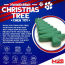 Green - MKB Christmas Tree Ultra Durable Nylon Dog Chew Toy for Aggressive Chewers  - OSFA