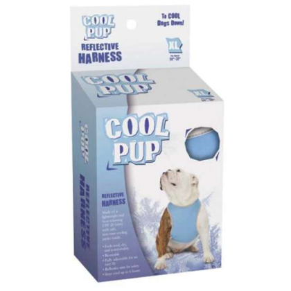 Blue - Cool Pup Reflective Harnesses  - XL