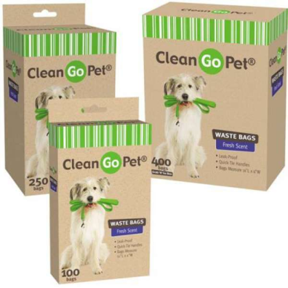 Clean Go Pet Fresh Scented Doggy Waste Bags 250Ct - 250 Count