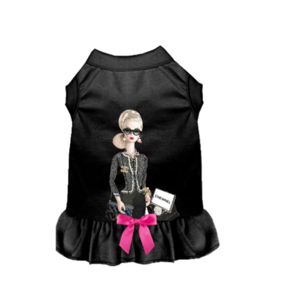 Shopping Day with Barbie- Dog Dress - Medium