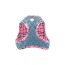 Denim & Pink Plaid - Step-In Denim Harness - XL