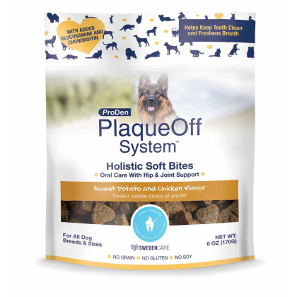 PlaqueOff Holistic Soft Bites - Oral Care with Hip & Joint