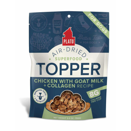 Plato Food Topper Chicken with Goat Milk & Collagen Recipe - 5.5oz