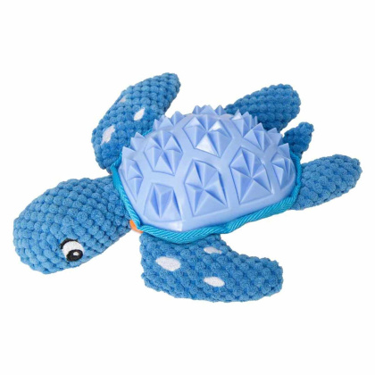 SnugArooz Titan the Turtle TPR Shell Dog Chew Toy 10\