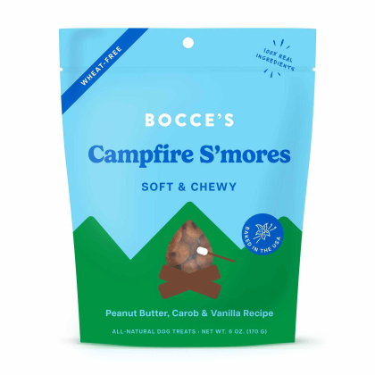 Bocce\'s Bakery Campfire S\'mores Soft & Chewy Dog Treats 6oz