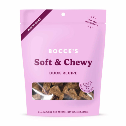 Bocce\'s Bakery Duck Soft & Chewy Dog Treats 6oz
