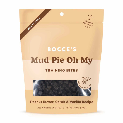 Bocce\'s Bakery Mud Pie Oh My Training Bites Dog Treats 6oz