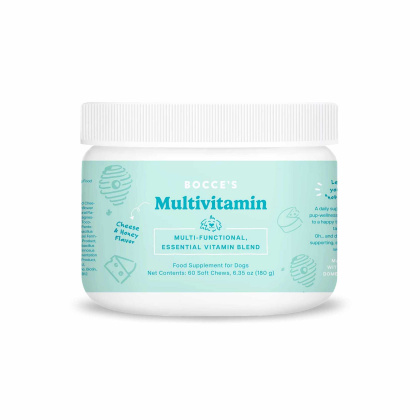 Bocce\'s Bakery Multivitamin Soft Chew Dog Supplements 60 Count