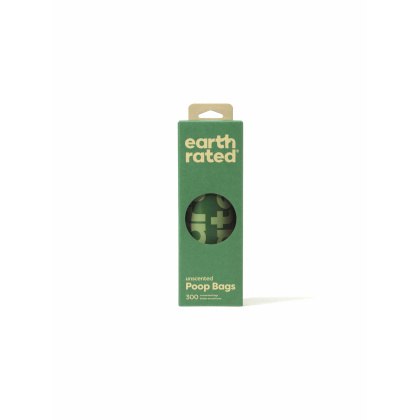 Earth Rated Unscented Poop Bags 300ct on a Large Single Roll