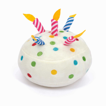 Jax & Bones Birthday Cake Plush Dog Toy 6\