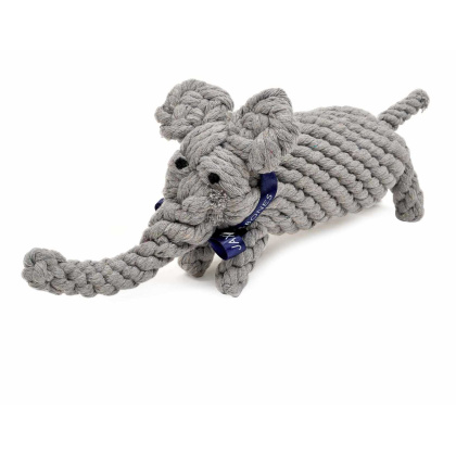 Jax & Bones Coco the Elephant Rope Dog Toy  - Large 10\