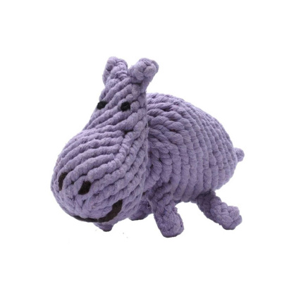 Jax & Bones Hank the Hippo Rope Dog Toy Large 9\