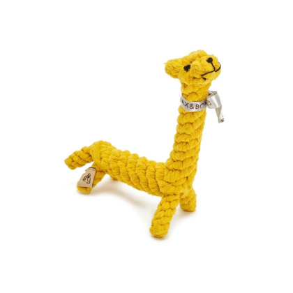 Jax & Bones Jerry the Giraffe Dog Rope Toy  - Large 11\