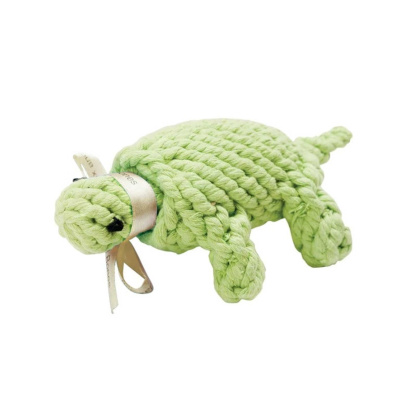 Jax & Bones Ted the Turtle Rope Dog Toy Large 9\