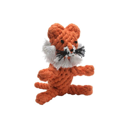 Jax & Bones Timmi the Tiger Rope Dog Toy  - Small 6\