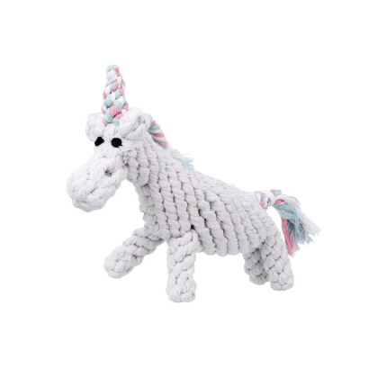 Jax & Bones Unicorn Rope Dog Toy 8\