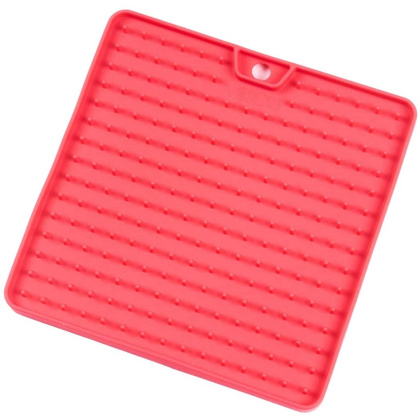 Watermelon - Messy Cats Silicone Reversible Interactive Feeding and Licking Mat - 5.5\