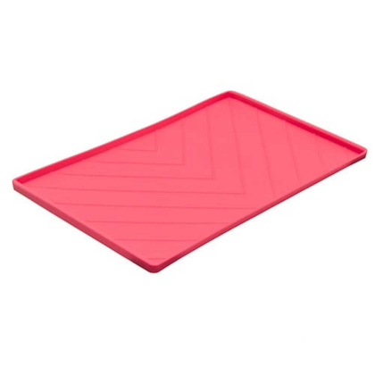 Watermelon - Messy Mutts Silicone Food Mat Raised Edge  - Large 24\
