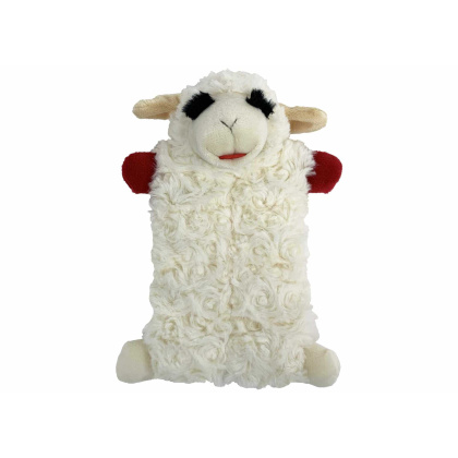 Multipet Lamb Chop Squeaker Mat Plush Dog Toy 9\