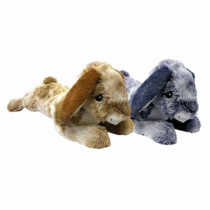 Multipet Thumperz Plush Dog Toy Assorted Colors 24\