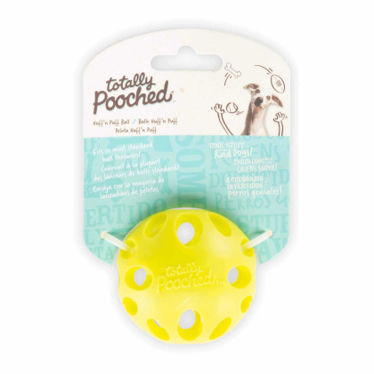 Green - Totally Pooched Huff\'n Puff Ball Rubber - 2.5\