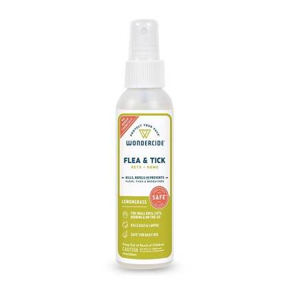 Lemongrass - Wondercide - Flea, Tick & Mosquito Control Spray for Pets + Home - - 4 oz
