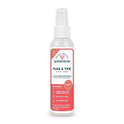 Peppermint - Wondercide - Flea, Tick & Mosquito Control Spray for Pets + Home -  - 4 oz