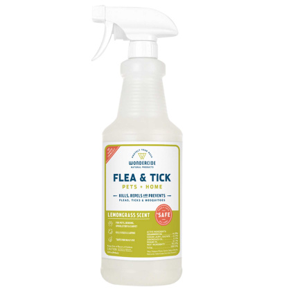 Lemongrass - Wondercide - Flea, Tick & Mosquito Spray for Pets + Home -  - 33 oz
