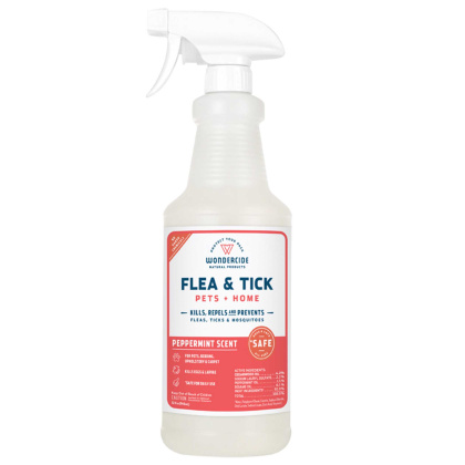 Peppermint - Wondercide - Flea, Tick & Mosquito Spray for Pets + Home -  - 34 oz