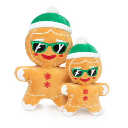 FuzzYard Dog Toy Jolly Gingergal  - L