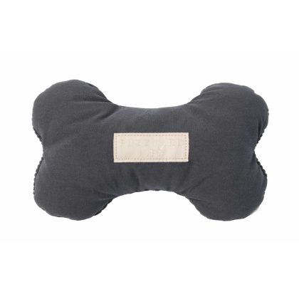 Slate Grey - FuzzYard Life Toy Bone  - S