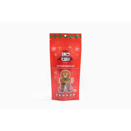 Lord Jameson Gingerbread Organic Soft & Chewy Dog Treats 6oz