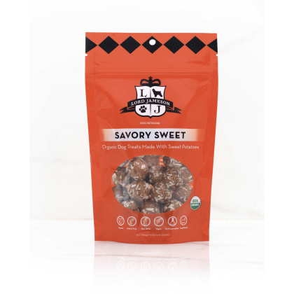 Lord Jameson Savory Sweet Organic Soft & Chewy Dog Treats 6oz