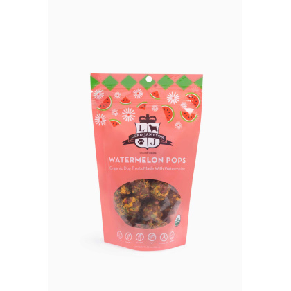 Lord Jameson Watermelon Pops Organic Soft & Chewy Dog Treats 6oz