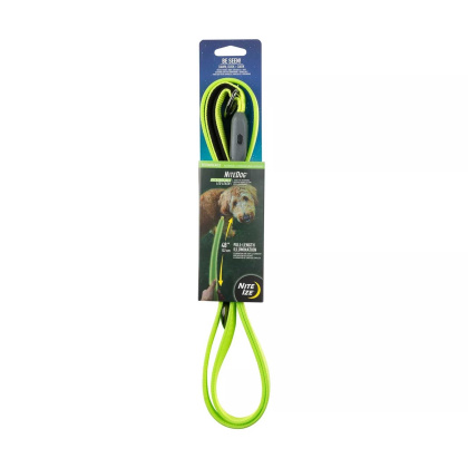 Lime Green LED - Nite Ize NiteDog Rechargeable LED Leash