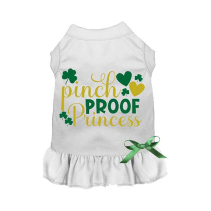 WHITE - Pinch Proof Princess Dress - X Small