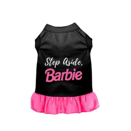 Black with Pink Ruffle - Step Aside, Barbie - Small