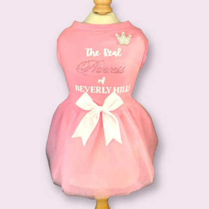 The Real Princess of Beverly Hills Dog Dress - S/S23 - Medium