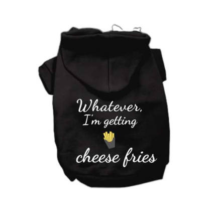 Black - Whatever, I\'m getting Cheese Fries - Medium
