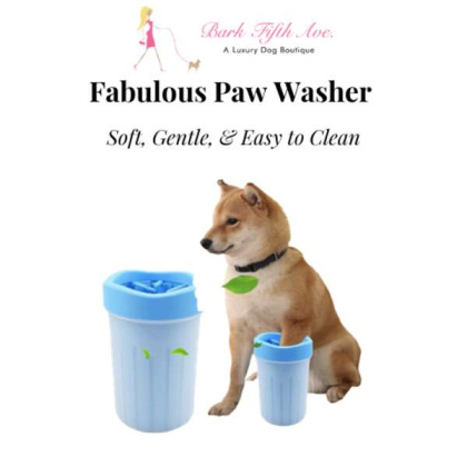 Blue - Fabulous Paws Cleaning Cup - Medium