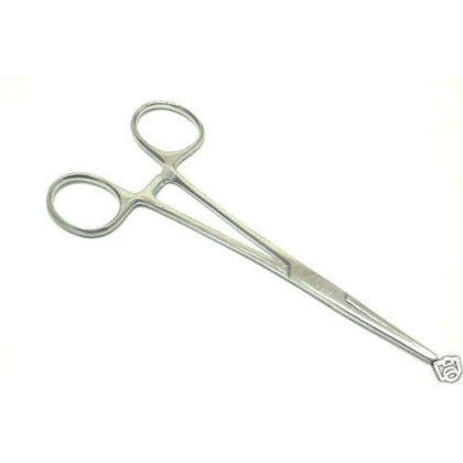 Dog Cat Pet Grooming Hemostat Applicator Hair Puller Stainless Steel