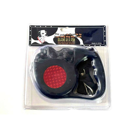 Reflective Retractable Pet Dog Leash Up to 4.5m Long 35kg 77lbs Krypton Beam Strong