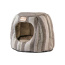 Gray - Armarkat Cat Cave Shape Bed W Anti- slip Base, Cushion Mat