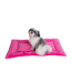 Vibrant Pink - Armarkat Pet Bed Mat, Dog Crate Soft Pad W Poly Fill Cushion - L