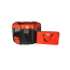 Armarkat PP002R-XL Portable Pet Playpen In Bk and Rd Combo