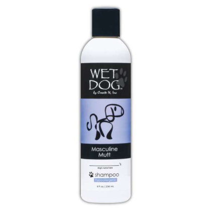 Wet Dog - Masculine Mutt Calming Shampoo for Dogs - 8 oz
