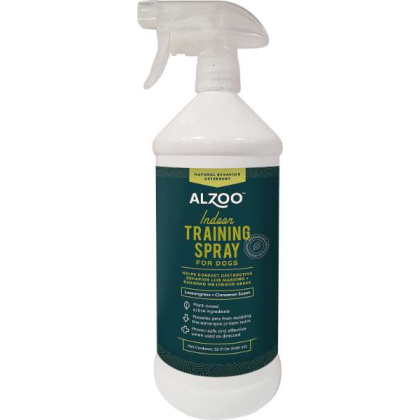 ALZOO Plant-Based Dog/Cat Indoor Training Spray, 32oz - 32oz