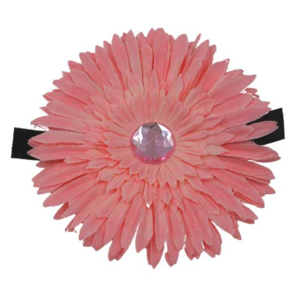 Coral - FL2005 | Dog / Cat Daisy Bow with velcro fastener|Pets Ribbons