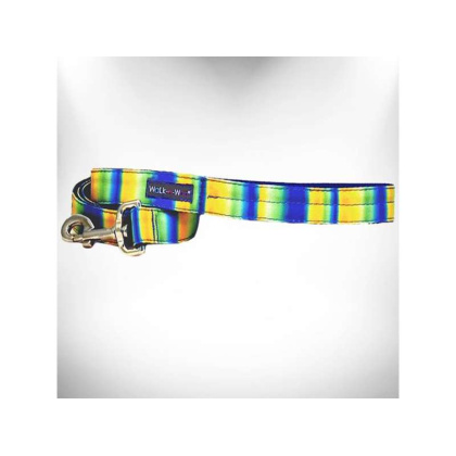 Blue/Green - Tie Dye Dog Leads  - REGULAR Lead 1\