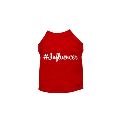 RED - #Influencer Shirt - 3X Large